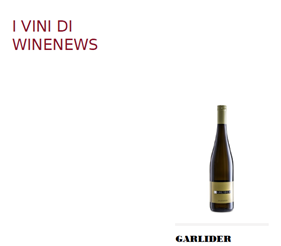 Garlider- Vigneti delle Dolomiti Igt Sylvaner