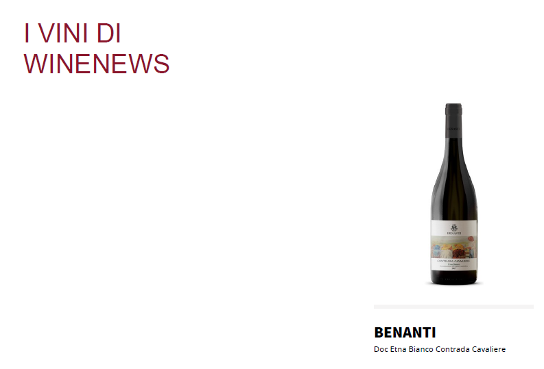 Benanti: Doc Etna Bianco Contrada Cavaliere