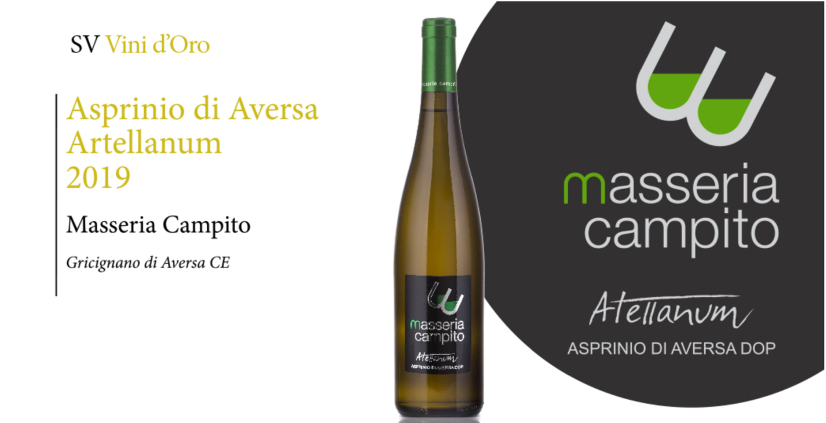 Asprinio di Aversa Artellanum 2019 Masseria Campito