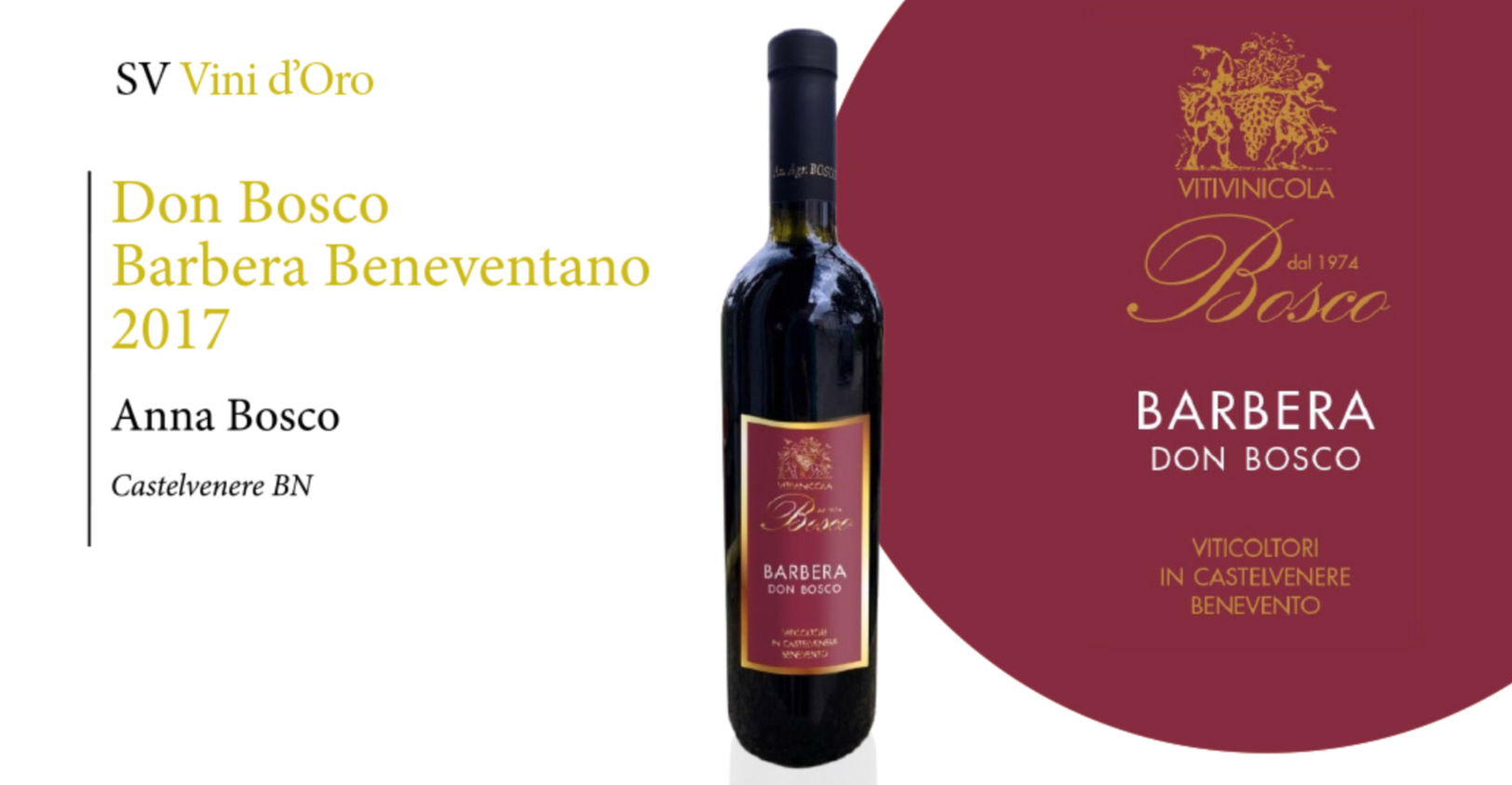 Don Bosco Barbera Beneventano 2017 Bosco