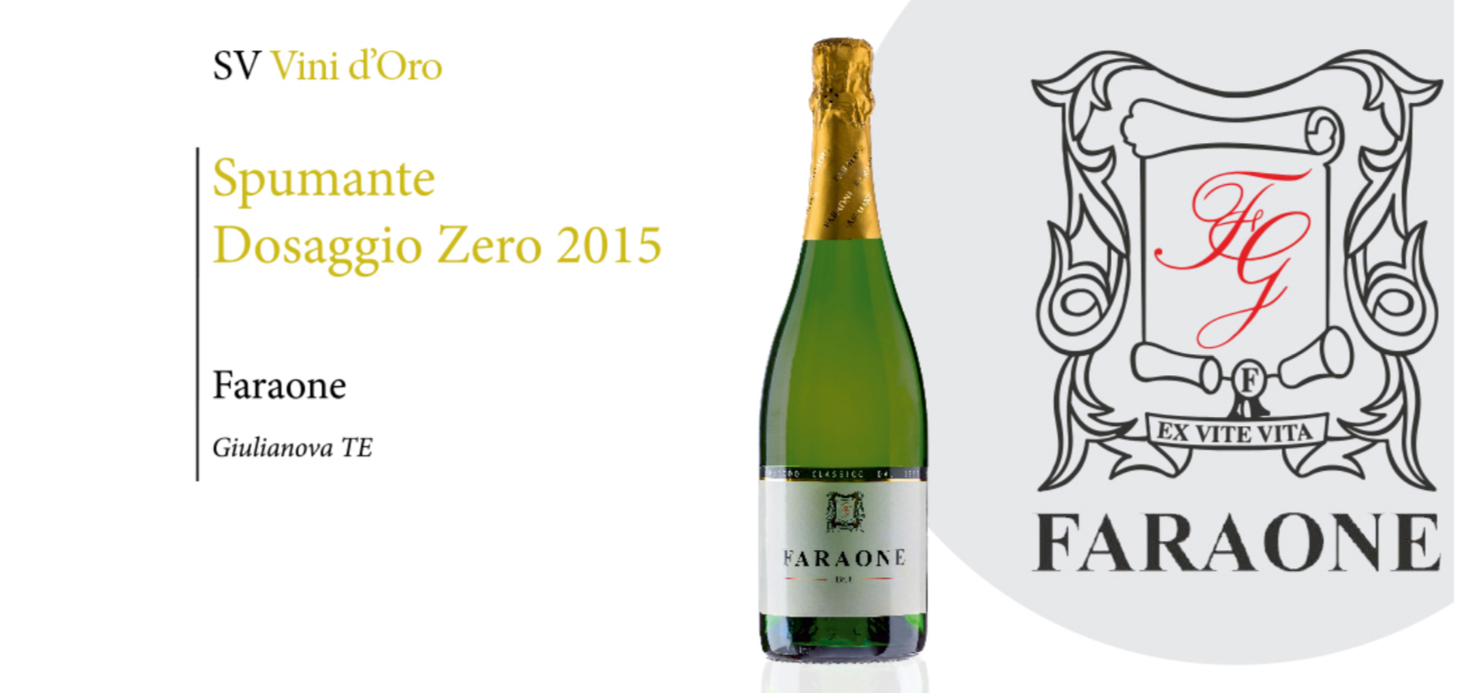 Spumante Dosaggio Zero 2015 Faraone