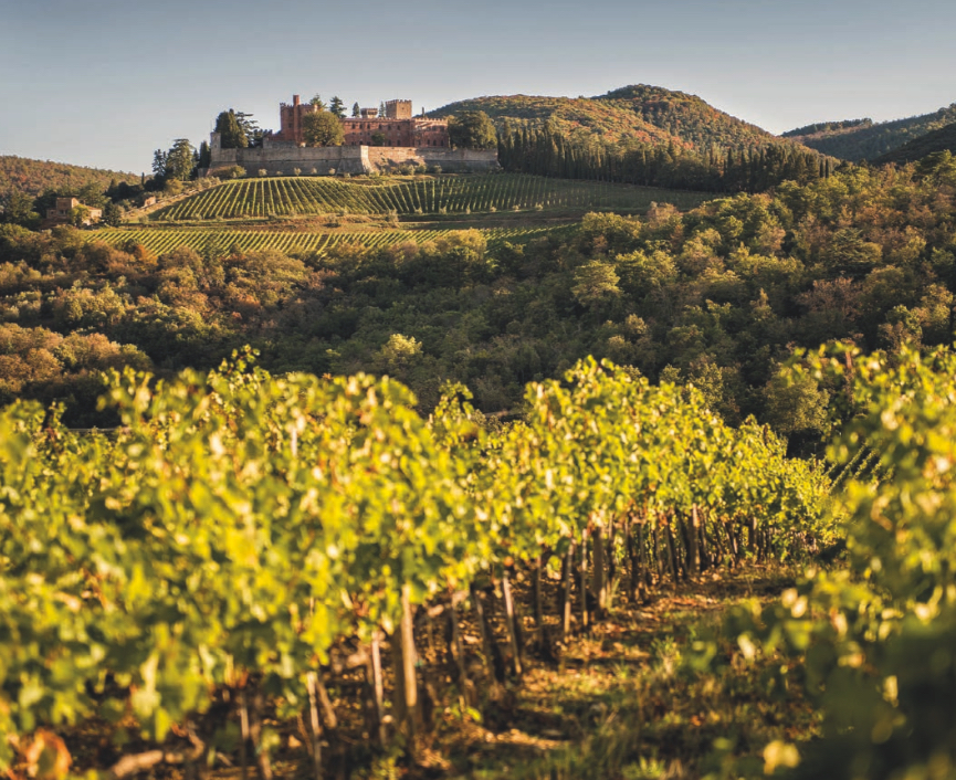 Castello di Brolio 布罗里奥城堡􏰀意大利的历史与葡萄酒相遇